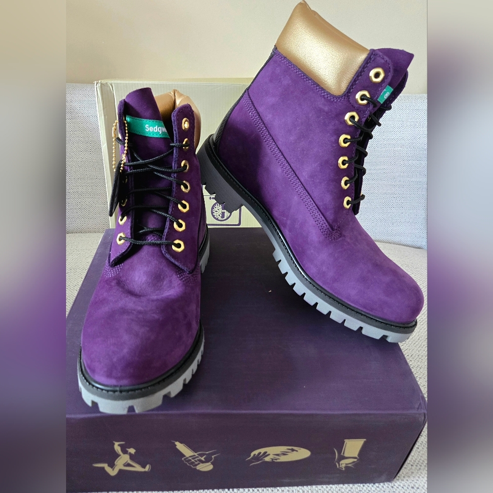 NWB TIMBERLAND Hip-Hop 50th Anniversary 6" Premium Royalty Boots Size:10.5 - Picture 2 of 16